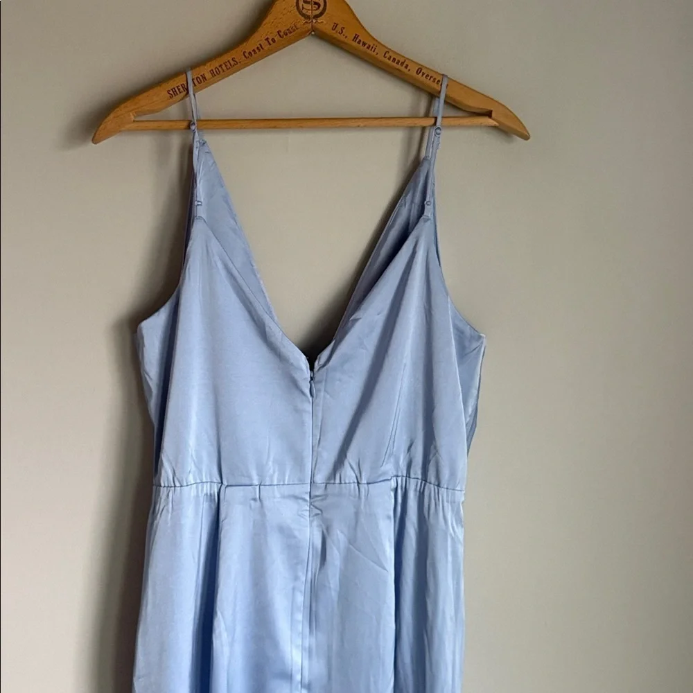 Abercrombie & Fitch Draped Twist-Front Maxi Dress Large